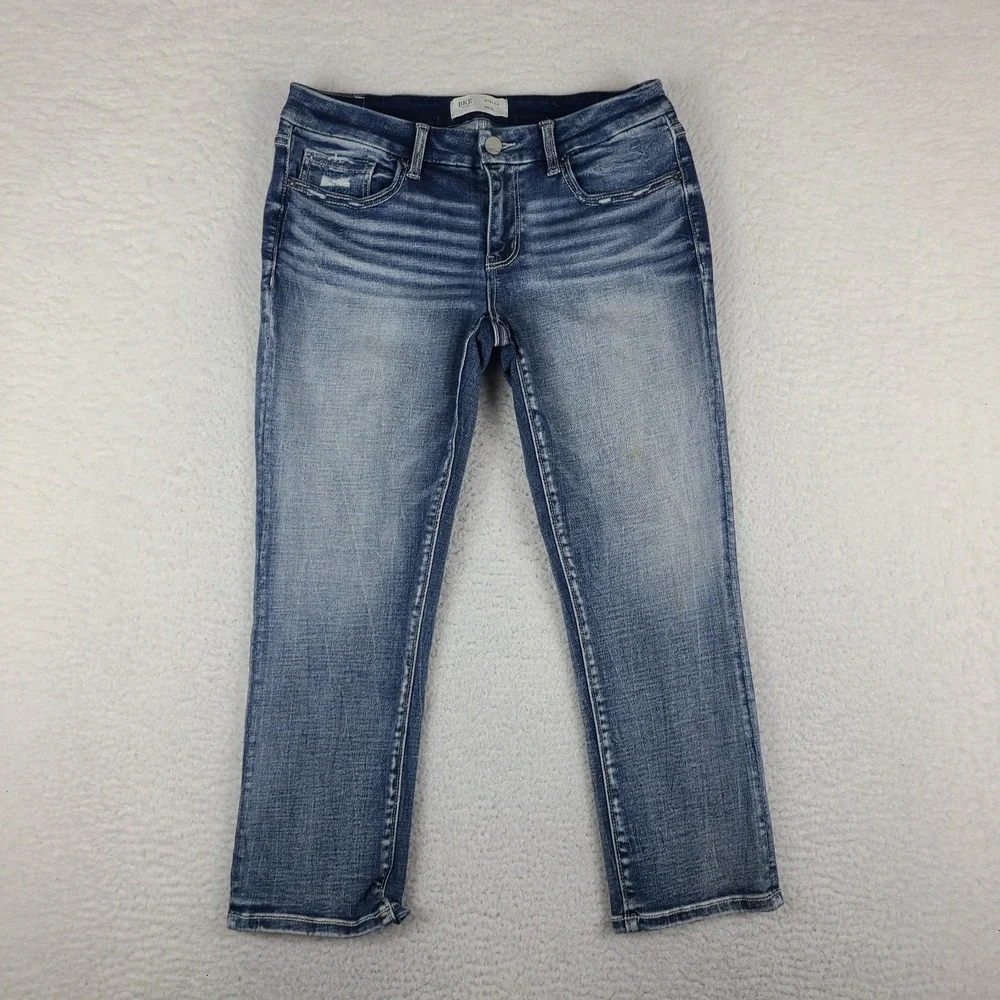 Buckle Jeans Womens 30 Blue Stella Slim Fit Low Rise Medium Wash BKE Denim *